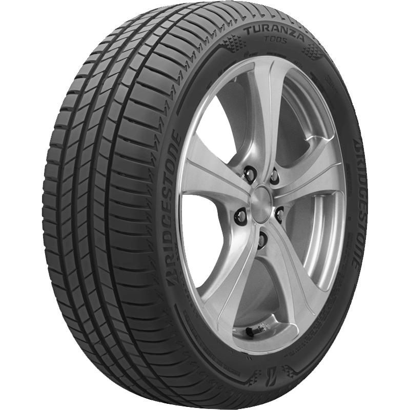 215/45R17 Bridgestone Turanza T005 AO TL 91W XL Tyre for sale online at Evolution Wheel and Tyre.