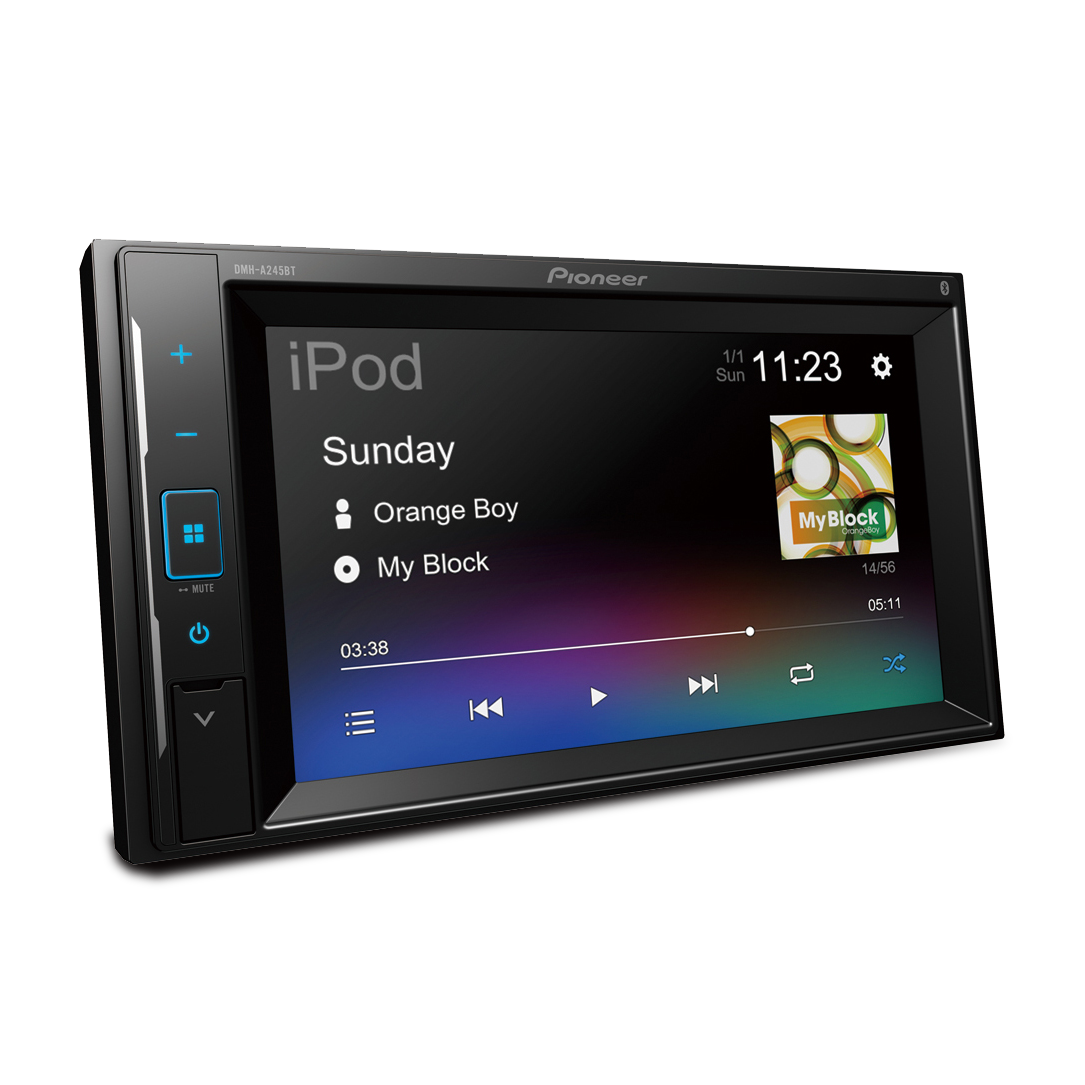 Pioneer DMH-A245BT Touch Screen Media Player with Bluetooth, Smartphone Mirroring for sale online at Evolution Wheel and Tyre.