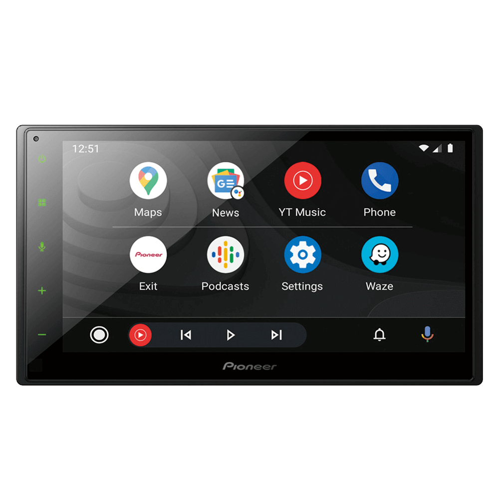 Pioneer DMH-A4450BT6.8" Touch Screen AV Receiver with Apple CarPlay, Android Auto and Mirroring for Android