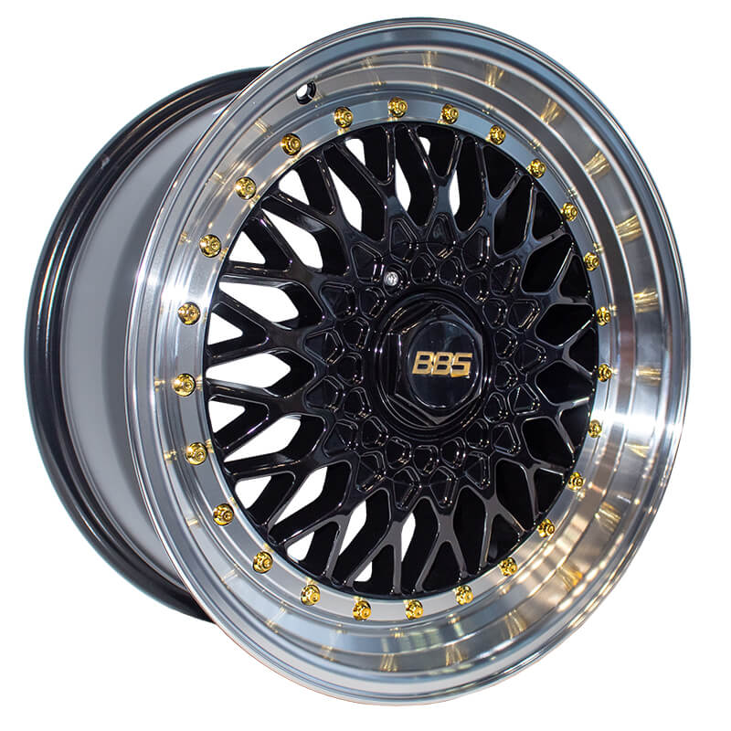 17" Super RS 17x7.5 4/100 & 5/100 ET35 BBS Style Wheels (set of 4) for sale online at Evolution Wheel and Tyre.