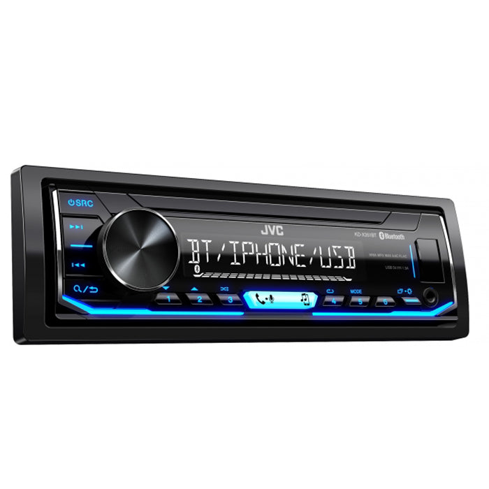 Jvc Kd-x351bt Single Din Media Receiver for sale online at Evolution Wheel and Tyre.