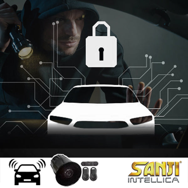 Sanji Level 4 Alarm System for sale online at Evolution Wheel and Tyre.