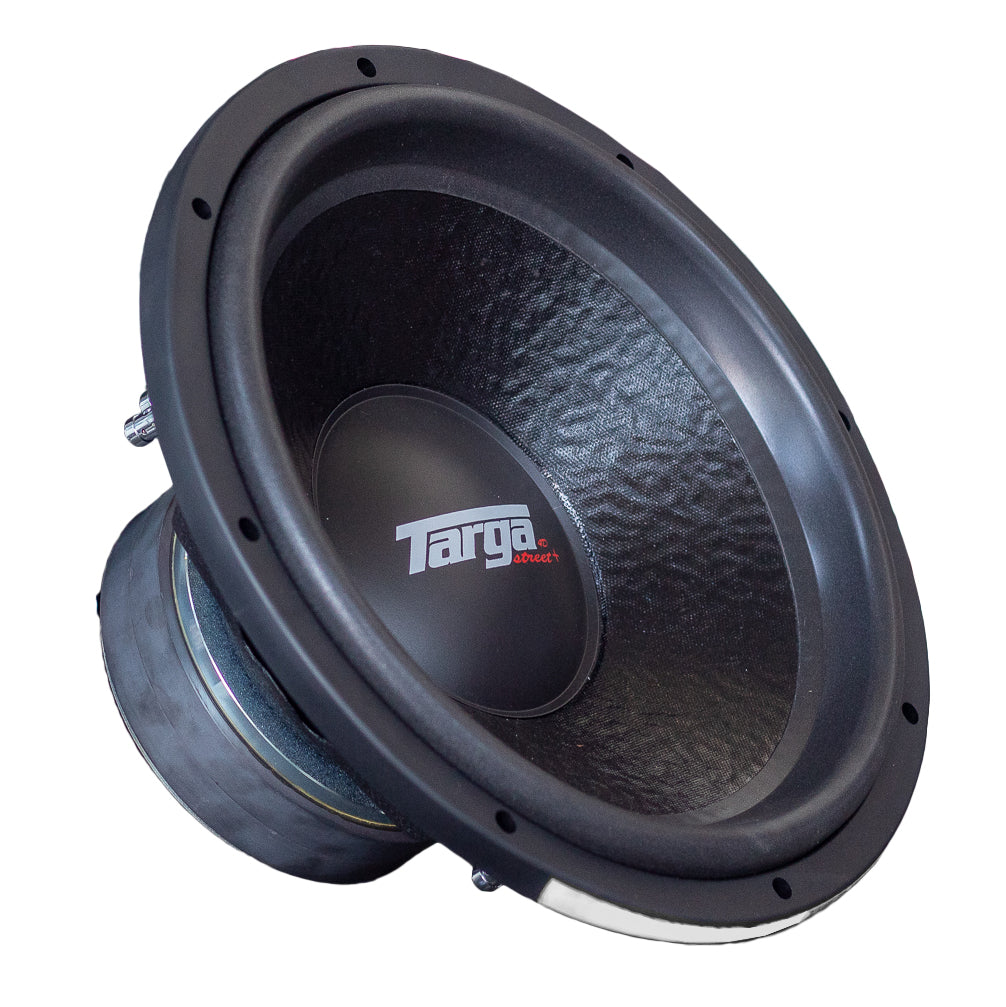 Targa TG-1504DW Street 15" 2x1000W RMS Subwoofer for sale online at Evolution Wheel and Tyre.