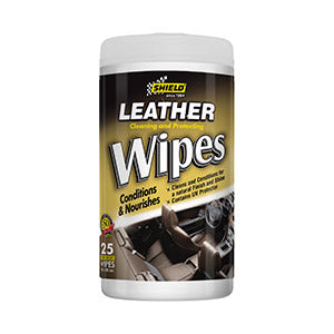 Shield Leather Wipes for sale online at Evolution Wheel and Tyre.