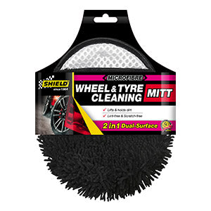 Shield Microfibre Wheel & Tyre Cleaning Mitt