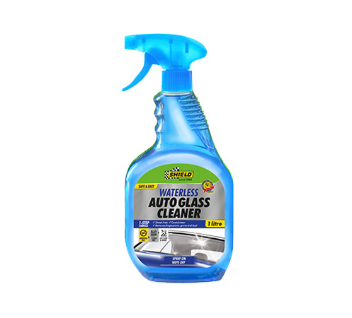 Shield Waterless Autoglass Cleaner for sale online at Evolution Wheel and Tyre.